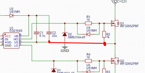 Схема скорректированная EG2104S